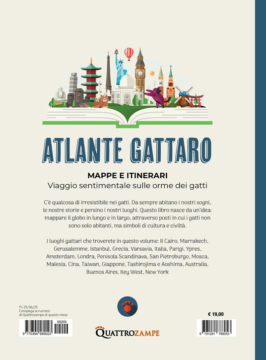 Atlante gattaro. Mappe e itinerari. Viaggio sentimentale sulle orme dei gatti - 4
