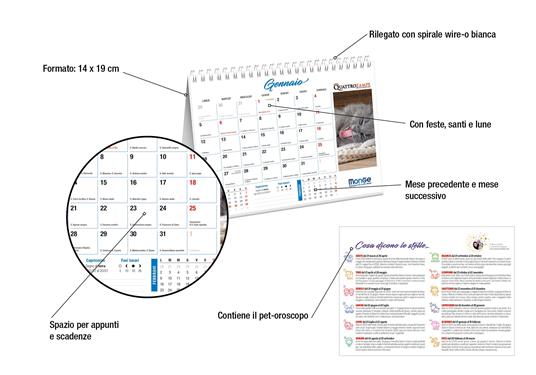Gatti & relax. Calendario da tavolo 2026. 14 mesi - 2