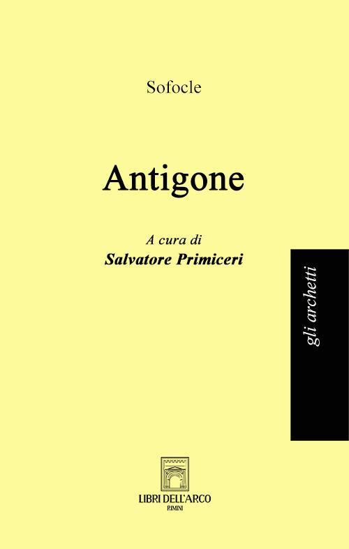 Antigone - Sofocle - copertina