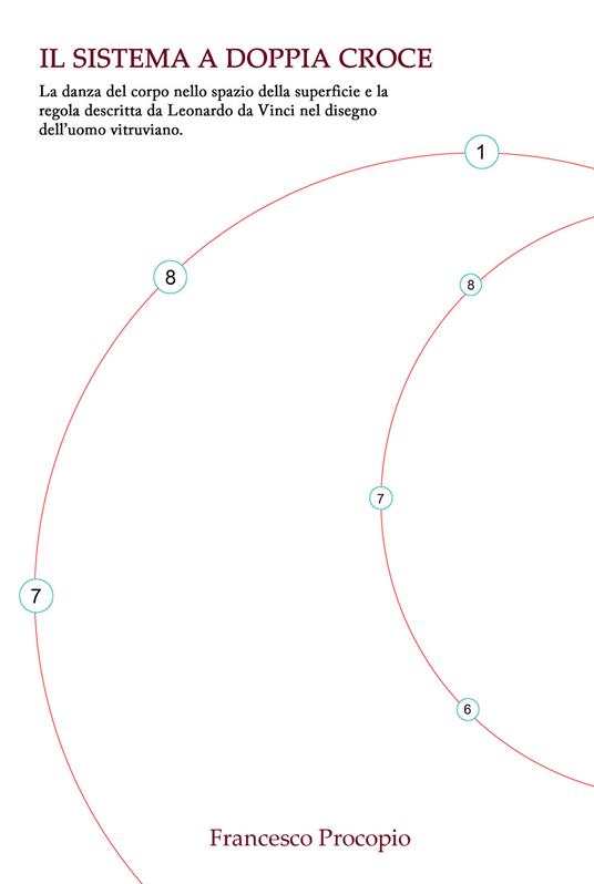 Il sistema a doppia croce. La danza del corpo nello spazio della superficie e la regola descritta da Leonardo da Vinci nel disegno dell'uomo vitruviano - Francesco Procopio - copertina