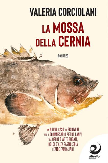 La mossa della cernia - Valeria Corciolani - copertina