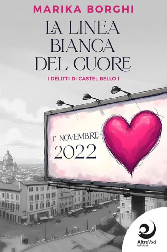 La linea bianca del cuore - Marika Borghi - copertina