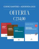 Codice civile, Codice penale, Codice amministrativo e addenda di aggiornamento 2025