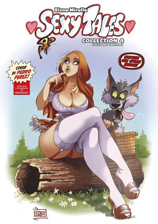 Sexy tales collection. Ediz. limited. Con 2 litografie. Vol. 4 - Mirka Andolfo,Elena Mirulla - copertina