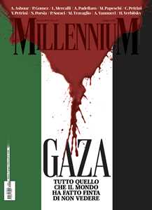 Libro MillenniuM (2025). Vol. 91: Gaza, tutto quello che il mondo ha fatto finta di non vedere 