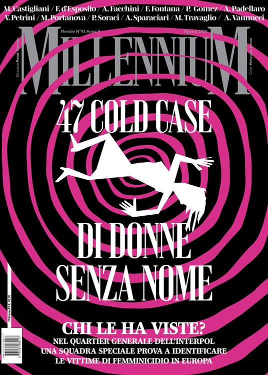 MillenniuM (2025). Vol. 93: 47 cold case di donne senza nome - copertina