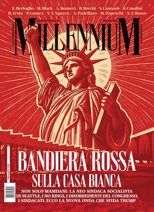 MillenniuM (2026). Vol. 98: Bandiera rossa sulla Casa bianca - copertina