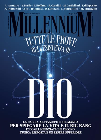 MillenniuM (2026). Vol. 102: Tutte le prove dell'esistenza di Dio - copertina