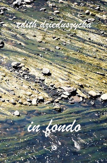 In fondo - Edith Dzieduszycka - copertina
