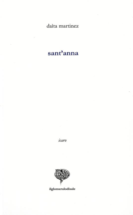 Sant'anna - Daìta Martinez - copertina