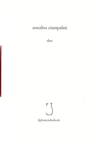 Due - Annalisa Ciampalini - copertina