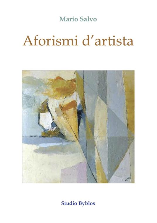 Aforismi d'artista - Mario Salvo - copertina