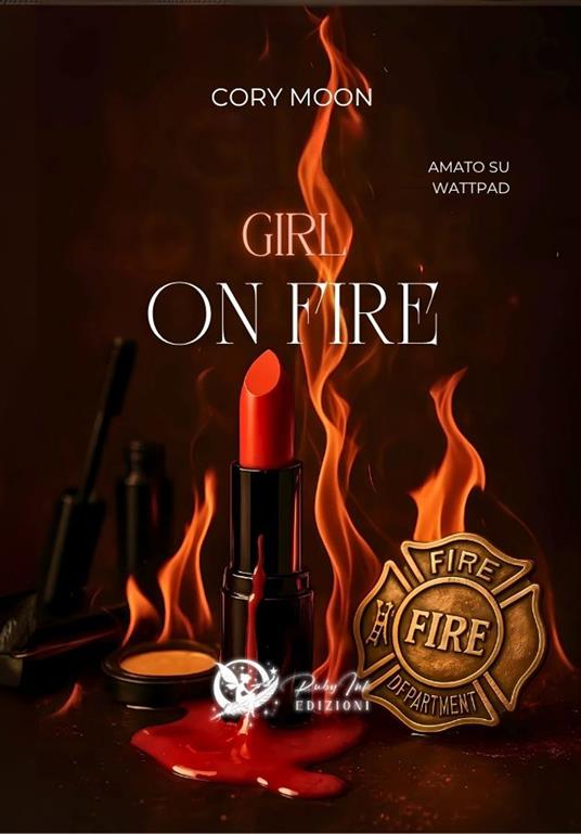 Girl on fire - Moon Cory - copertina