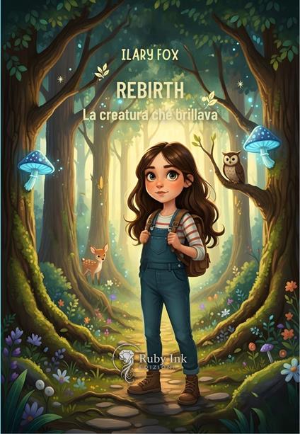 Rebirth. La creatura che brillava - Ilary Fox - copertina