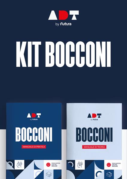Accademia dei Test. Bocconi. Kit di preparazione - copertina