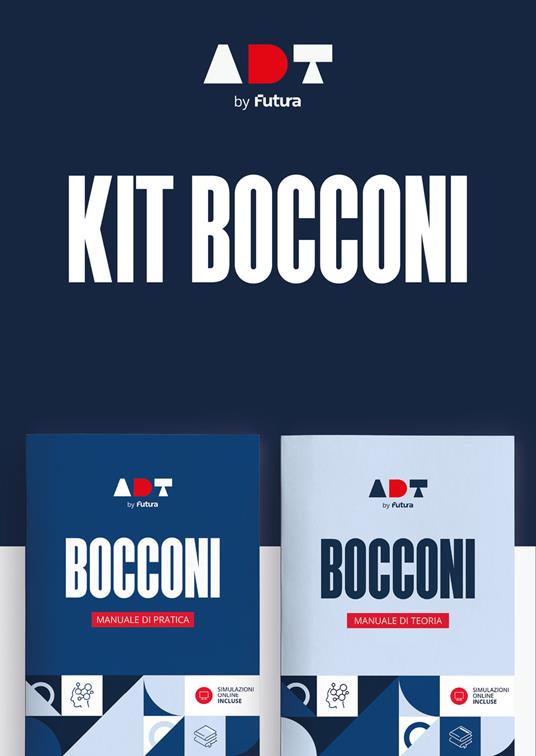 Accademia dei Test. Bocconi. Kit di preparazione - copertina