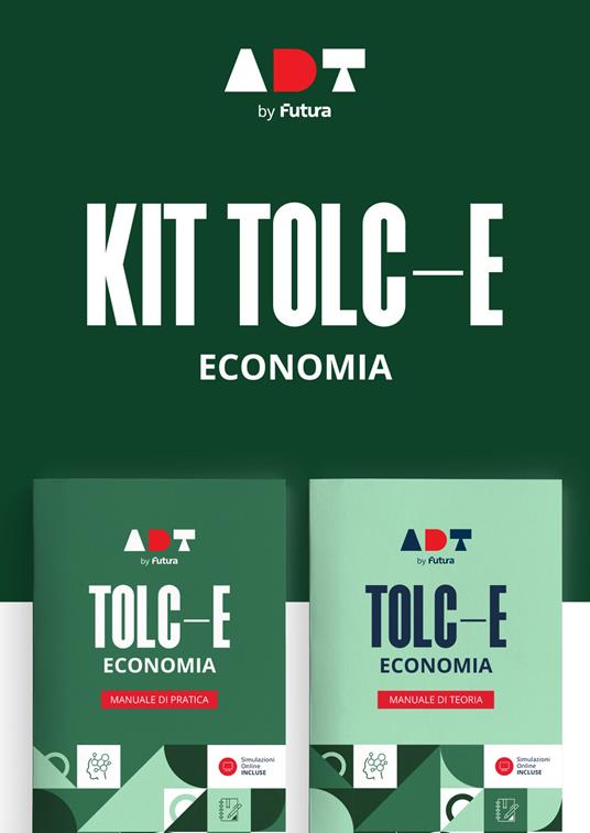 Accademia dei Test. TOLC-E. Kit di preparazione - copertina