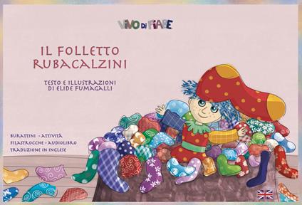 Il folletto rubacalzini. Schede per kamishibai. Ediz. multilingue - Elide Fumagalli - copertina