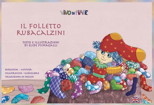 Il folletto rubacalzini. Schede per kamishibai. Ediz. multilingue - Elide Fumagalli - copertina