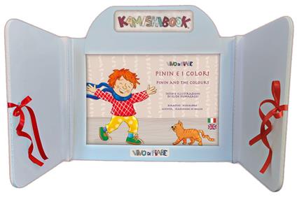 Pinin e i colori. Kamishibai con schede. Ediz. italiana e inglese. Con audiolibro - Elide Fumagalli - copertina