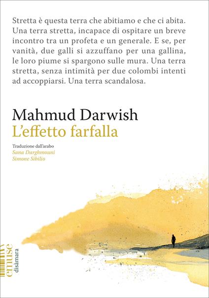 L'effetto farfalla - Mahmud Darwish - copertina