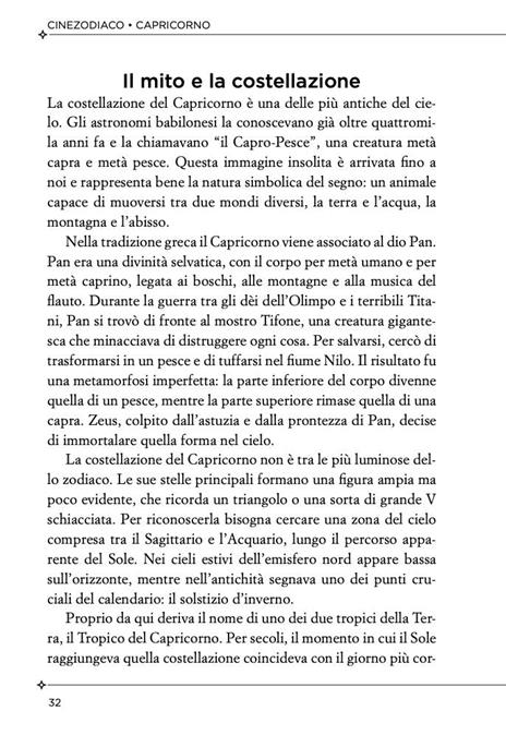 Cinezodiaco Capricorno - 2