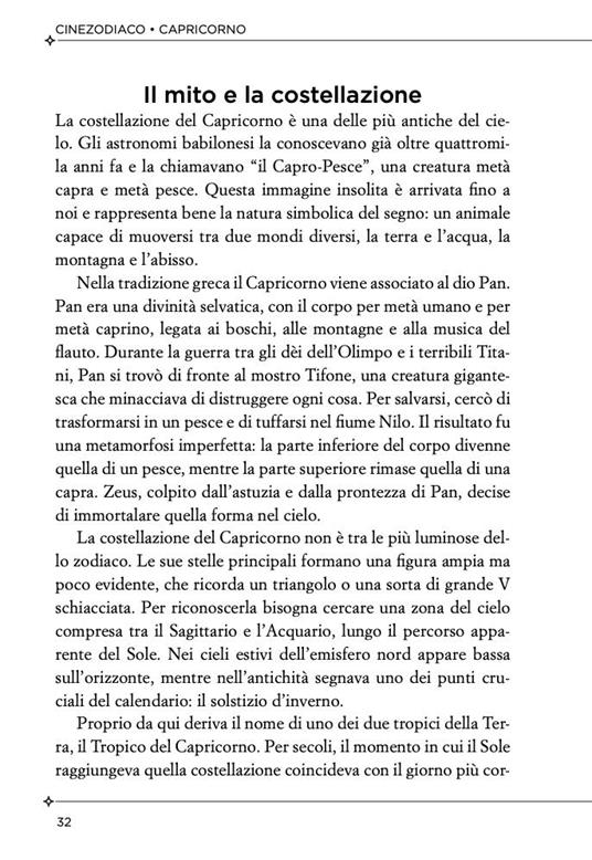 Cinezodiaco Capricorno - 2