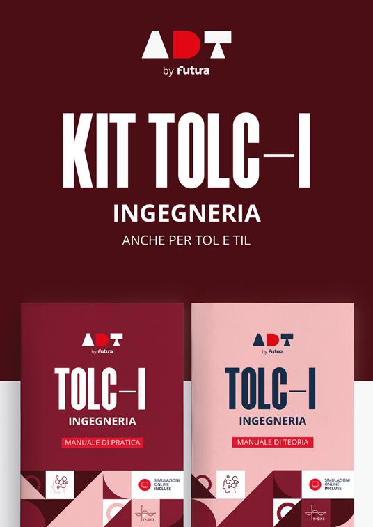 Accademia dei Test. TOLC-I. Ingegneria. Kit di preparazione - copertina