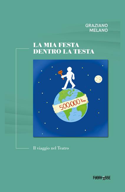 La mia festa dentro la testa. Il viaggio nel teatro - Graziano Melano - copertina