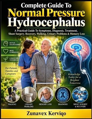 Complete Guide To Normal Pressure Hydrocephalus: A Practical Guide To Symptoms, Diagnosis, Treatment, Shunt Surgery, Recovery, Walking, Urinary Problems & Memory Loss - Zunavex Kerviqo - cover