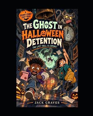 The Ghost in Halloween Detention: A Spooky-Funny Halloween Easy Read for Developing and Reluctant Readers Ages 9-12 - Jack Graves - cover