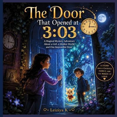 The door that opened at 3: 03: A magical mystery, adventure, about a girl, a hidden world, and one impossible door - Leiziya K - cover
