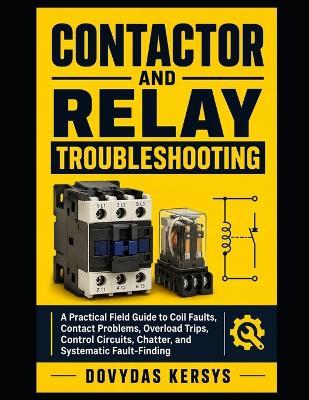 Contactor and Relay Troubleshooting: A Practical Field Guide to Coil Faults, Contact Problems, Overload Trips, Control Circuits, Chatter, and Systematic Fault-Finding - Dovydas Kersys - cover