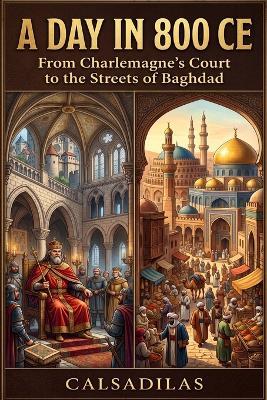 A Day in 800 CE: From Charlemagne's Court to the Streets of Baghdad A Global Journey Through the Rhythms of Daily Life The Lived Experience of the Early Medieval World - Calsadilas - cover