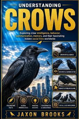Understanding Crows: Exploring crow intelligence, behavior, communication, memory, and their fascinating hidden social lives worldwide - Jaxon Brooks - cover