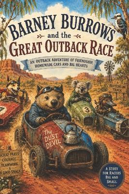 Barney Burrows and the Great Outback Race - Benandonner Publishing Original - cover