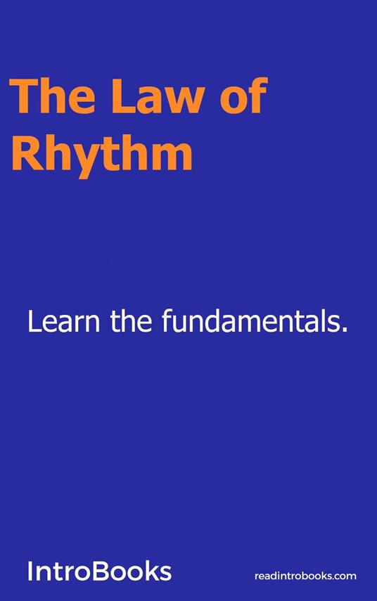 The Law of Rhythm