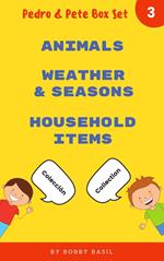 Learn Basic Spanish to English Words: Animals • Weather & Seasons • Household Items