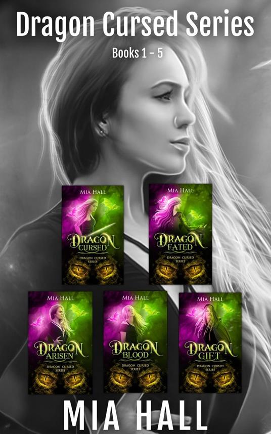 Dragon Cursed Series Box Set Books 1-5 - Mia Hall - ebook