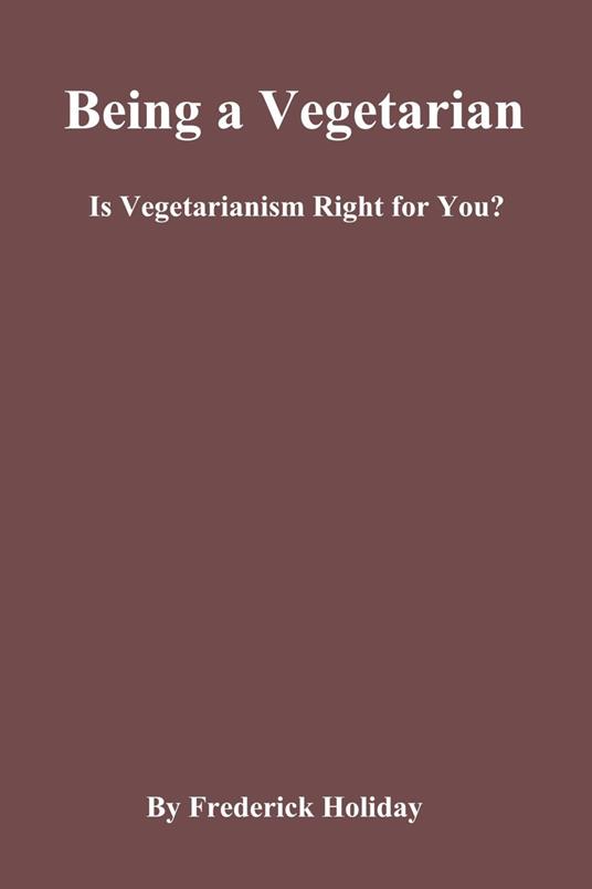 Being a Vegetarian