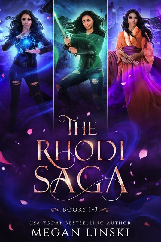 The Rhodi Saga: Books 1-3 - Megan Linski - ebook