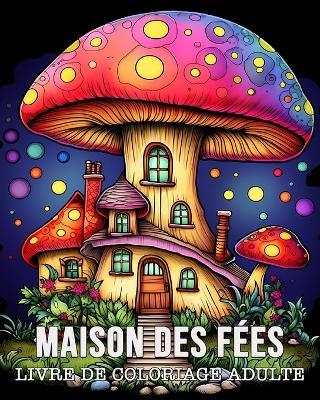 Livre de Coloriage Adulte Maison des Fées: 50 Illustrations Uniques et Magiques - Lea Schöning Bb - cover