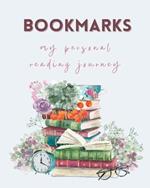 Bookmarks - my personal reading journey: Reading log for book lovers