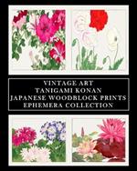 Vintage Art: Tanigami Konan: Japanese Woodblock Prints: Ephemera Collection