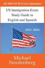 US Immigration Exam Study Guide in English and Spanish