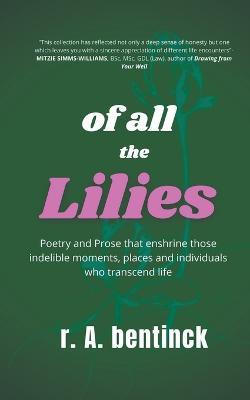 Of all the Lilies - Randy Bentinck - cover