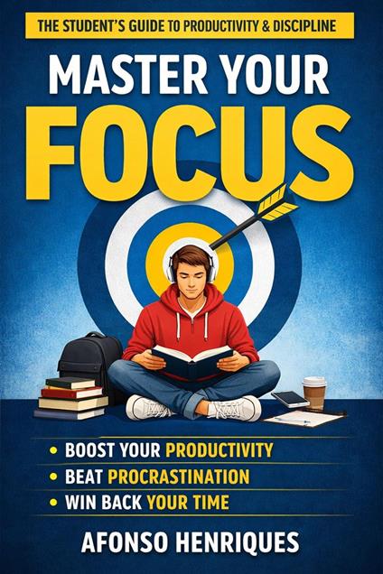 Master Your Focus: The Student’s Guide to Productivity, Discipline, and Winning Back Your Time