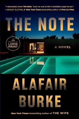 The Note: A Novel - Alafair Burke - cover
