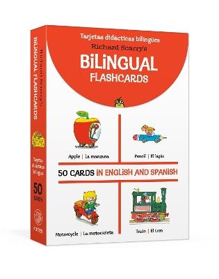 Richard Scarry's Bilingual Flashcards: 50 Cards in English and Spanish - Richard Scarry - cover