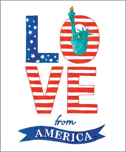 Love from America - Sarah Jospitre,Amandine Thomas - ebook